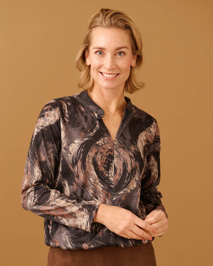 Top - Didi Starry Night-FB | Zwart