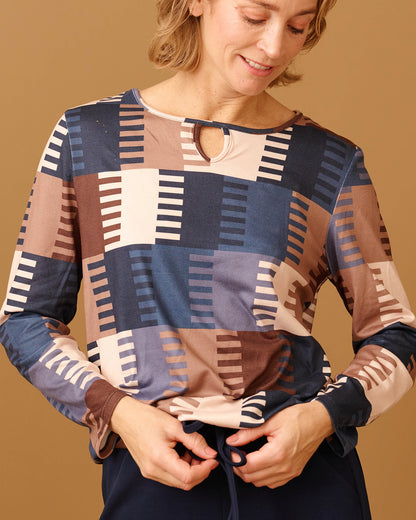 Top - Mimi Blok-FB | Navy