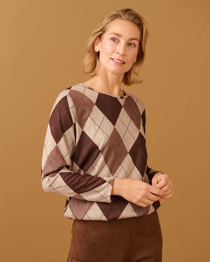 Top - Sisi Ruit-FB | Beige