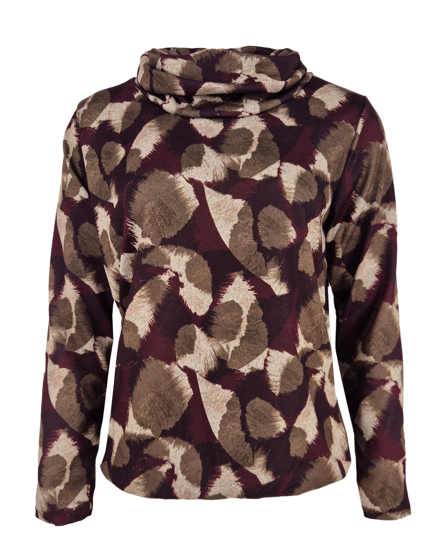 Top - Nico Grafisch woud-FB | Bordeaux