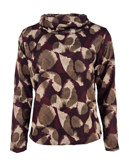 Top - Nico Grafisch woud-FB | Bordeaux