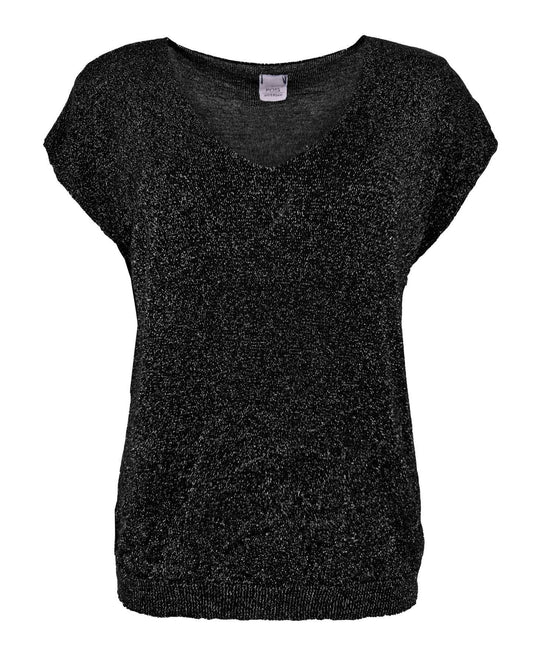 Top - Lunia Lurex | Zwart