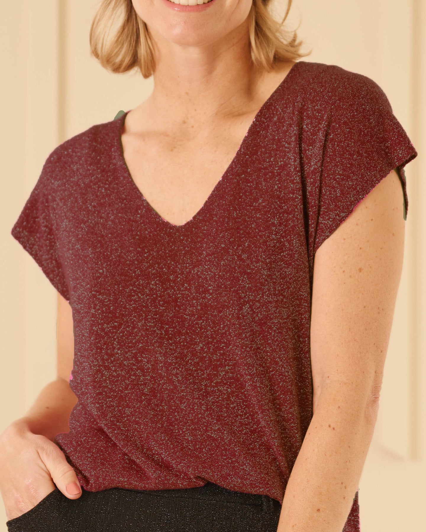 Top - Lunia Lurex | Beaujolais