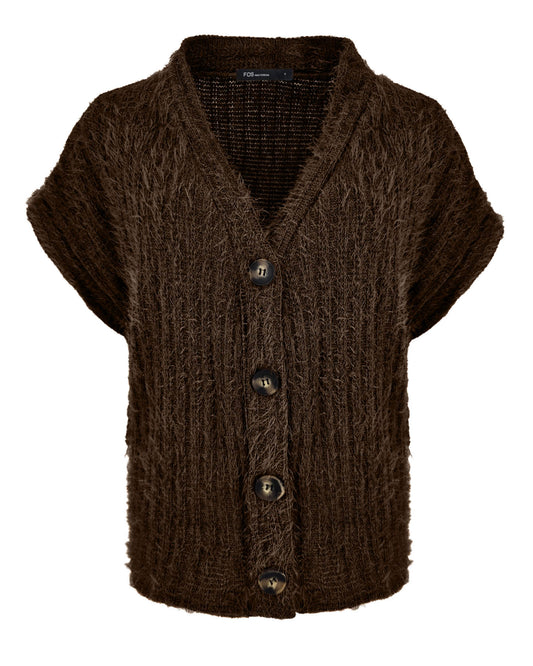 Vest - Scarlet Fluffy | Bruin