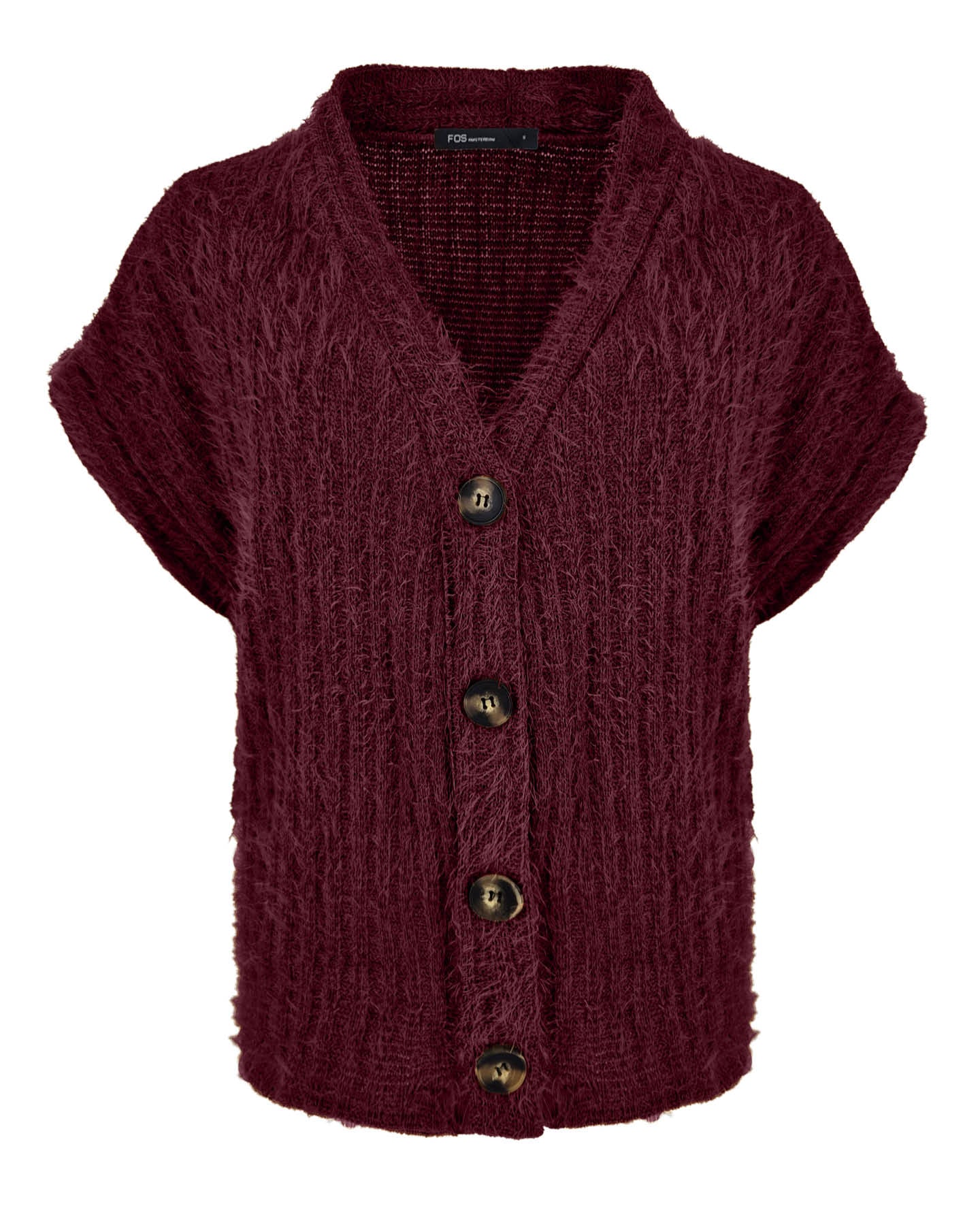 Vest - Scarlet Fluffy | Beaujolais