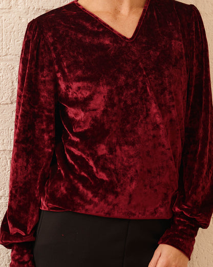 Top - Bella Velours | Beaujolais