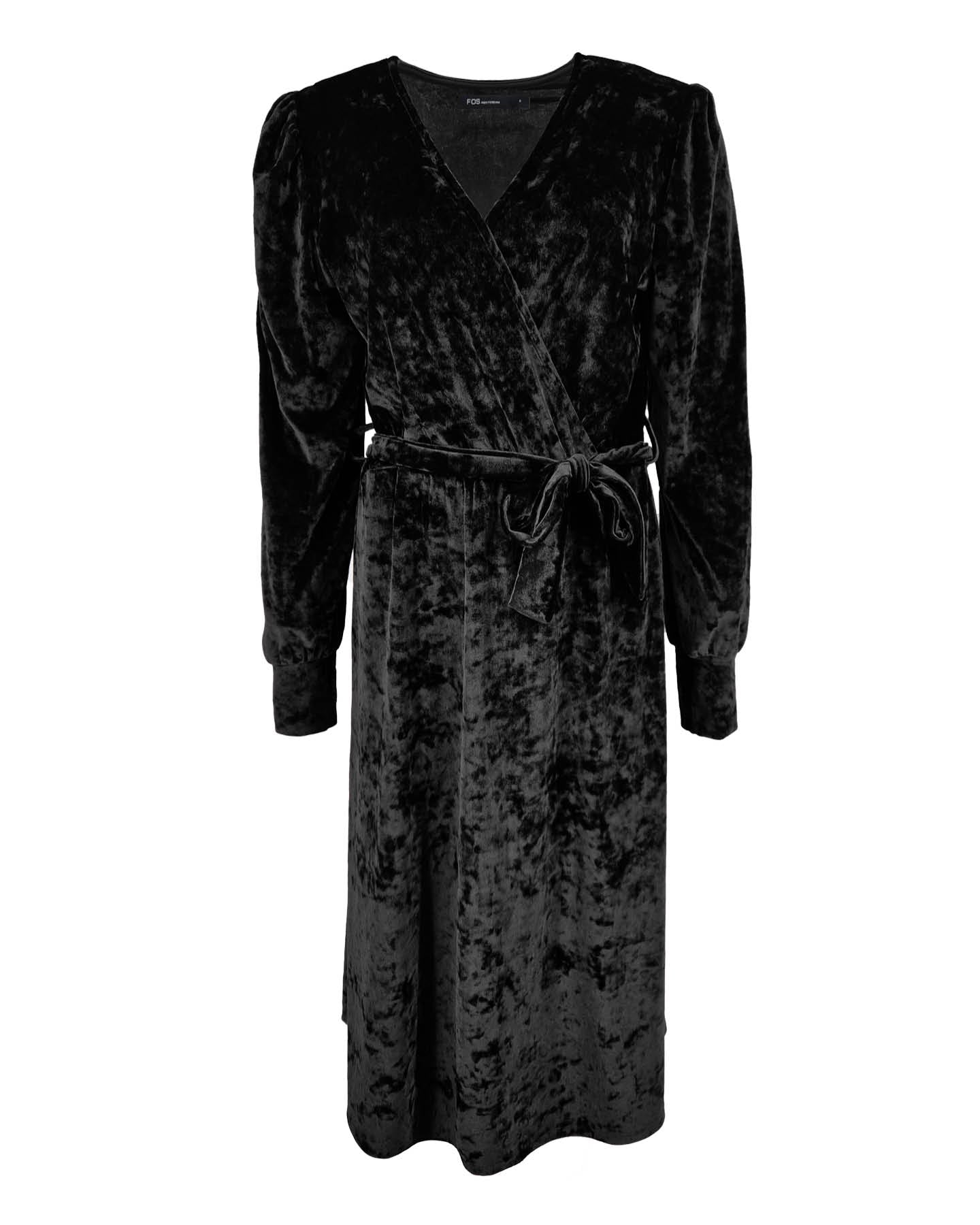 Jurk - Joyo Velours | Zwart