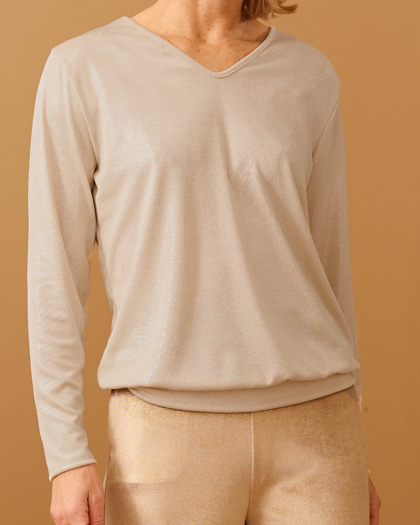 Top - Bella Glossy | Champagne