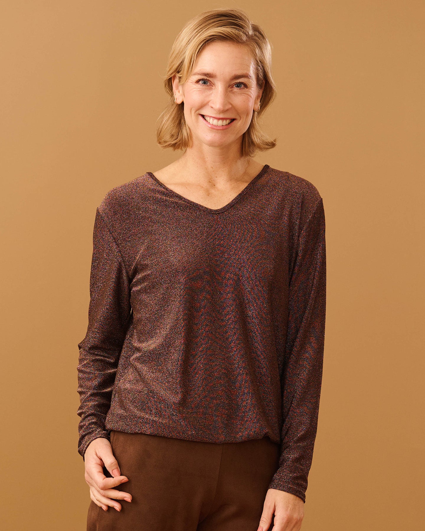 Top - Bella Lurex | Bruin