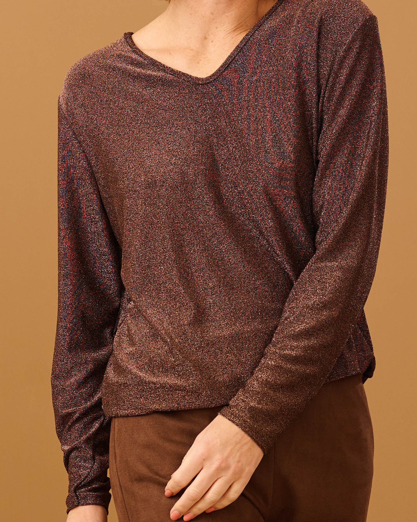 Top - Bella Lurex | Bruin