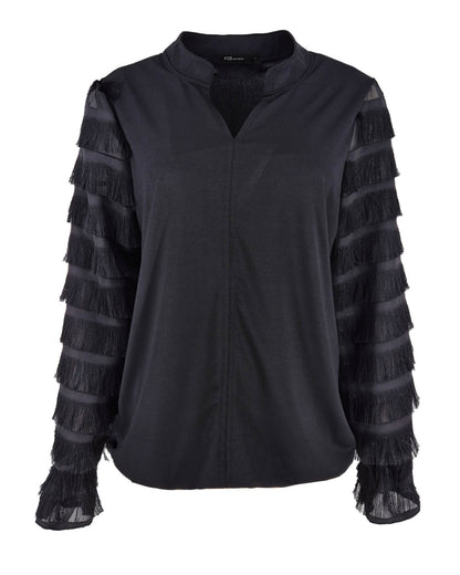 Top - Floortje Charleston | Zwart