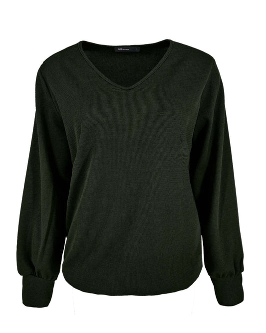 Top - Bella Uni | Donker-Army
