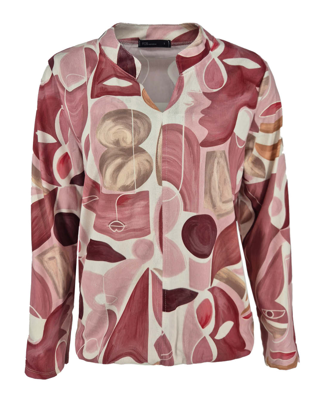 Blouson Didi Roze met grafisch dessin