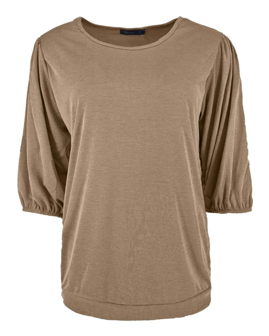 Stretch blouson Bobo in camel