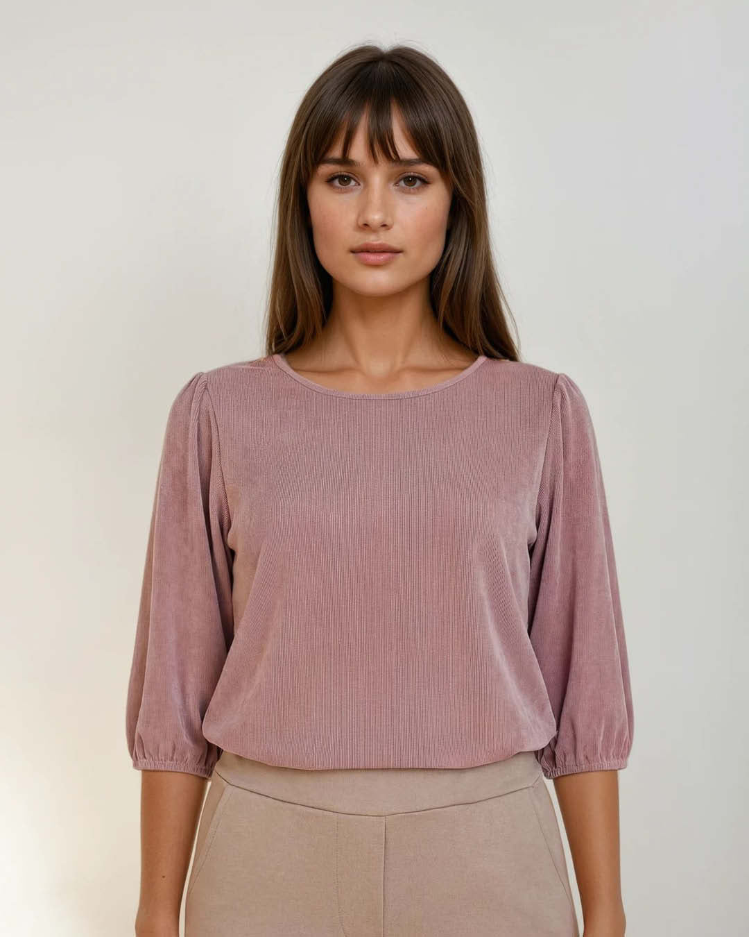 Stretch blouson Bobo in roze