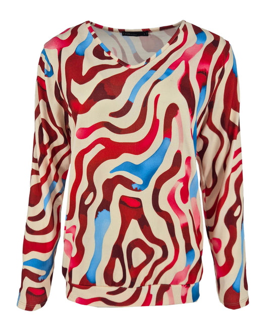 Top - Bella River-FB | Rood