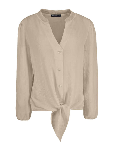 Blouse Fia Strik beige