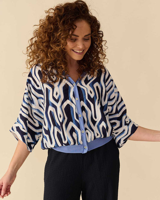 Vest - Papillion Diamond Drop | Navy