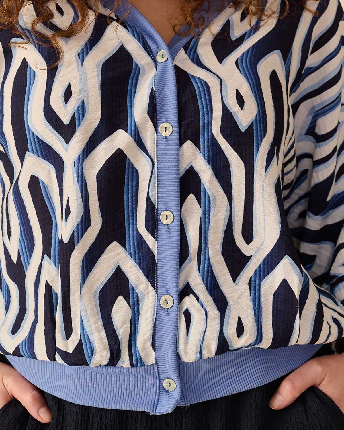 Vest - Papillion Diamond Drop | Navy