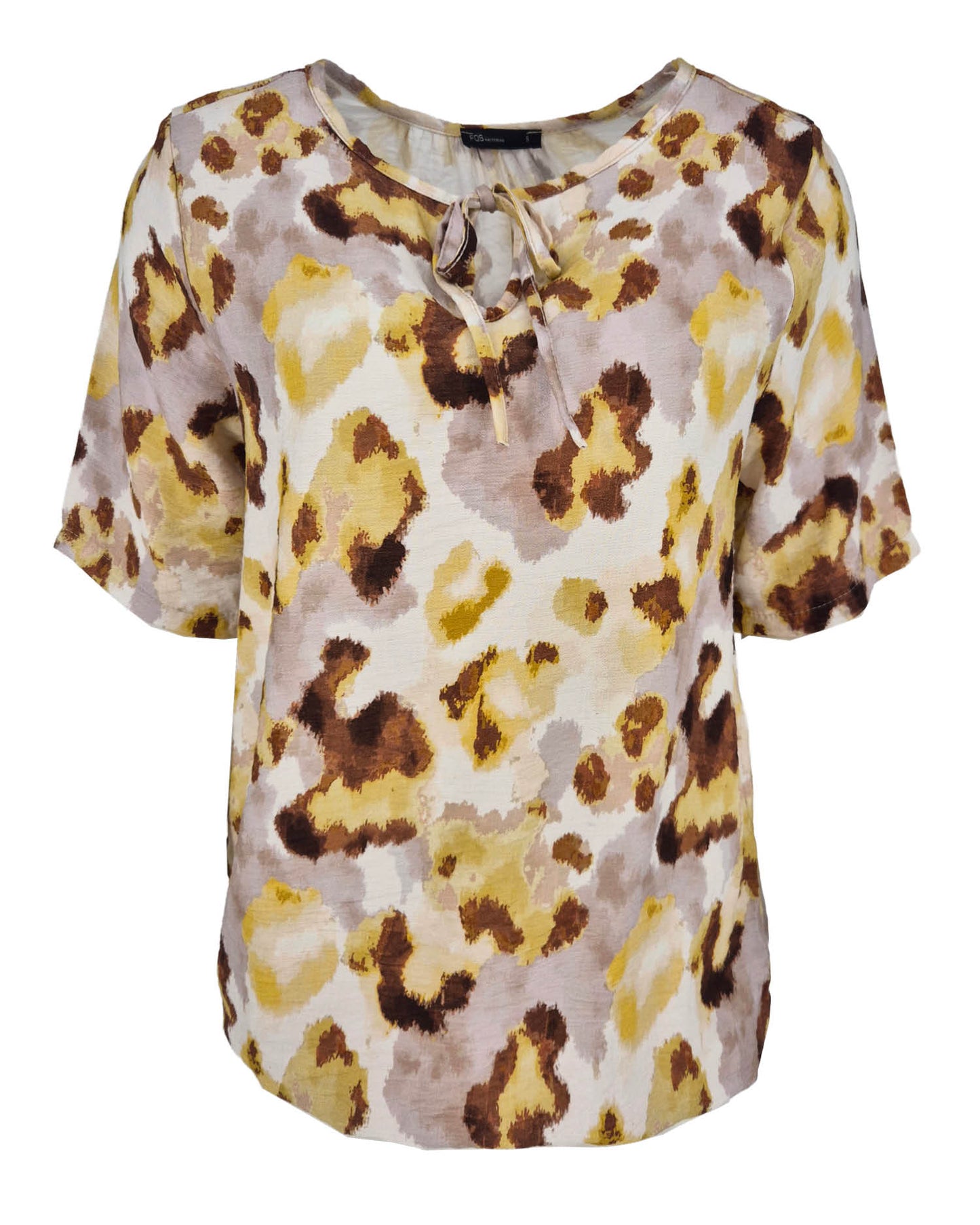 Blouson - Lexi Aqua Panter | Geel