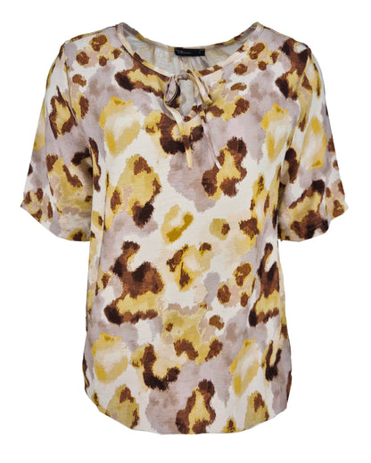 Blouson - Lexi Aqua Panter | Geel