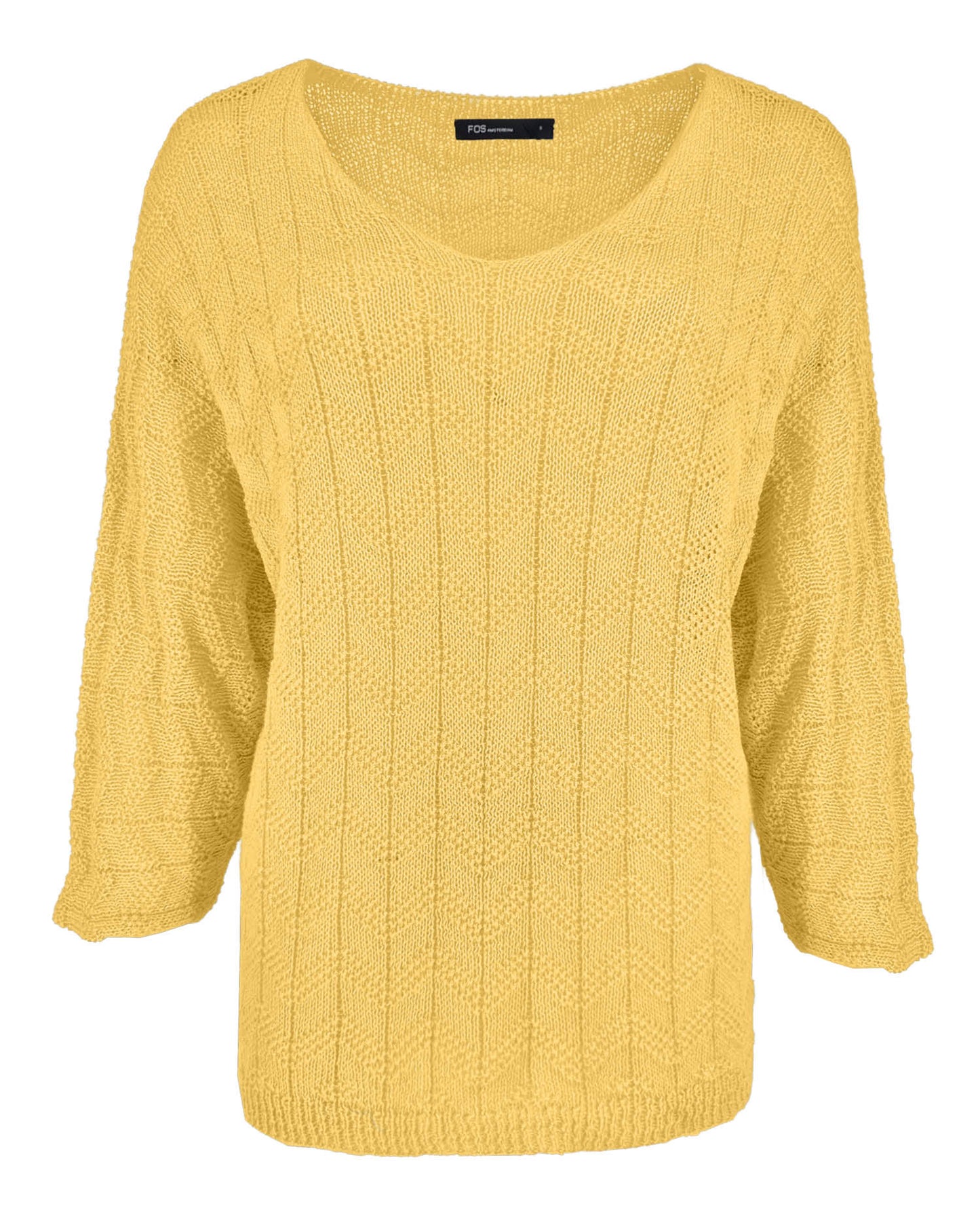 Trui - Kim Uni Wave | Geel