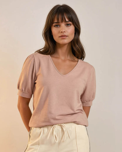 Top - Jody Uni | Roze