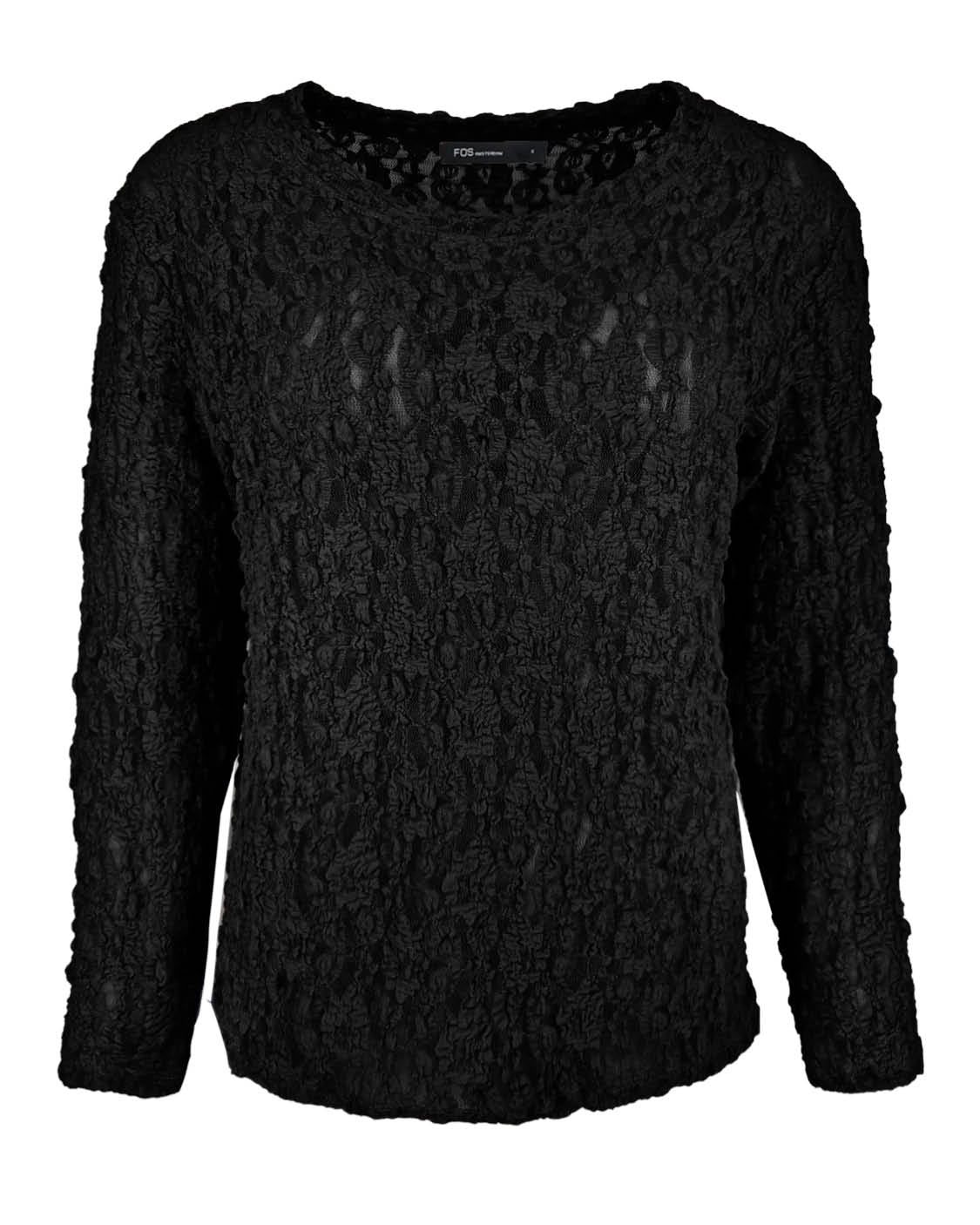 Top - Lacie Kant | Zwart