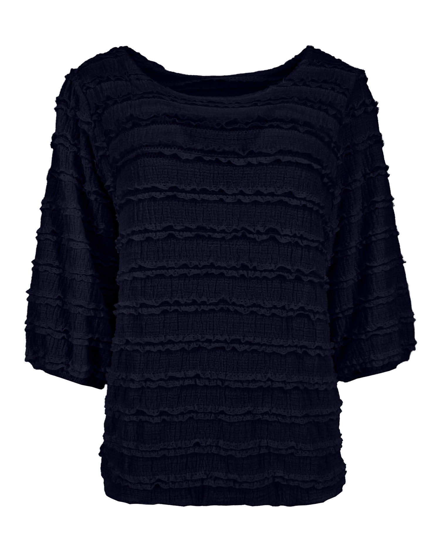 Blouson Bobo Navymet kant ruffle