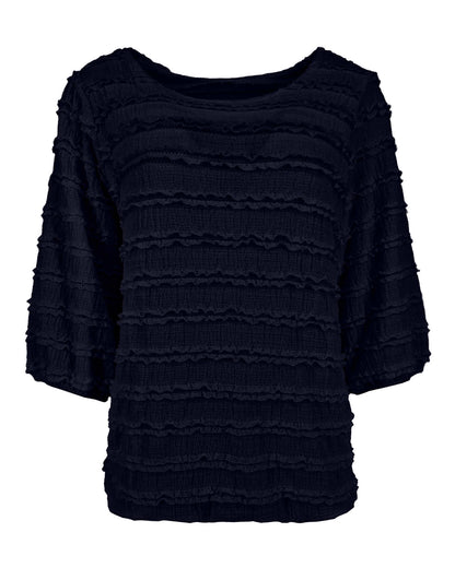 Blouson Bobo Navymet kant ruffle