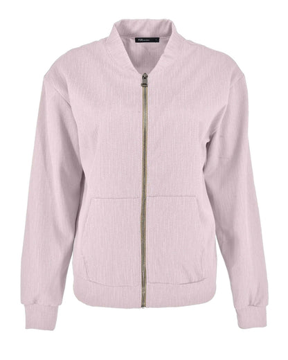 Bomberjack Izzy roze jacquard