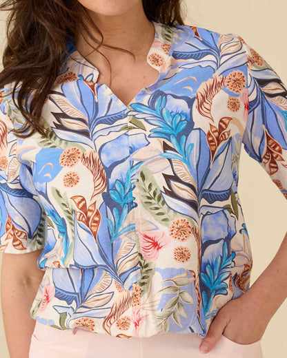 Top - Doortje Jungle | Jeans