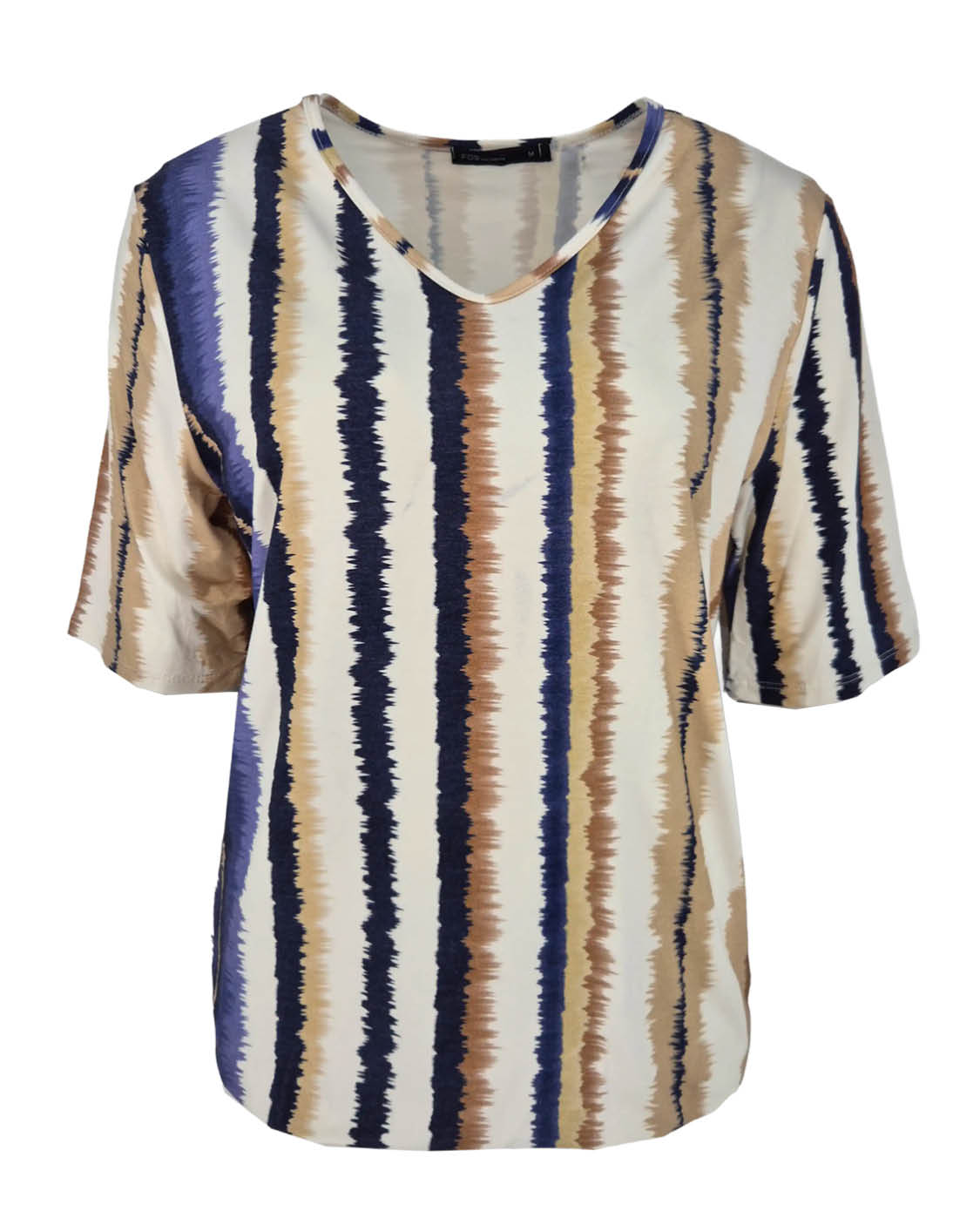 Top - Vivi Multi Streep | Navy