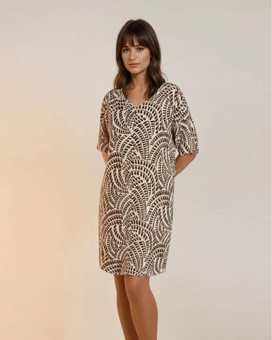 Jurk - Linde Sering | Bruin