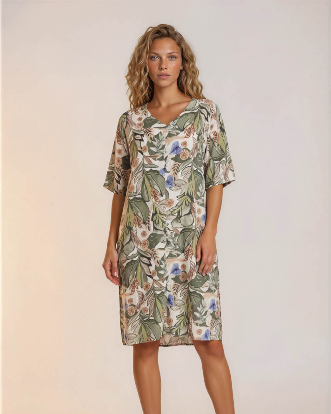 Jurk - Linde Jungle | Army