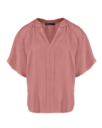Top - Lotus Uni | Oud-Roze