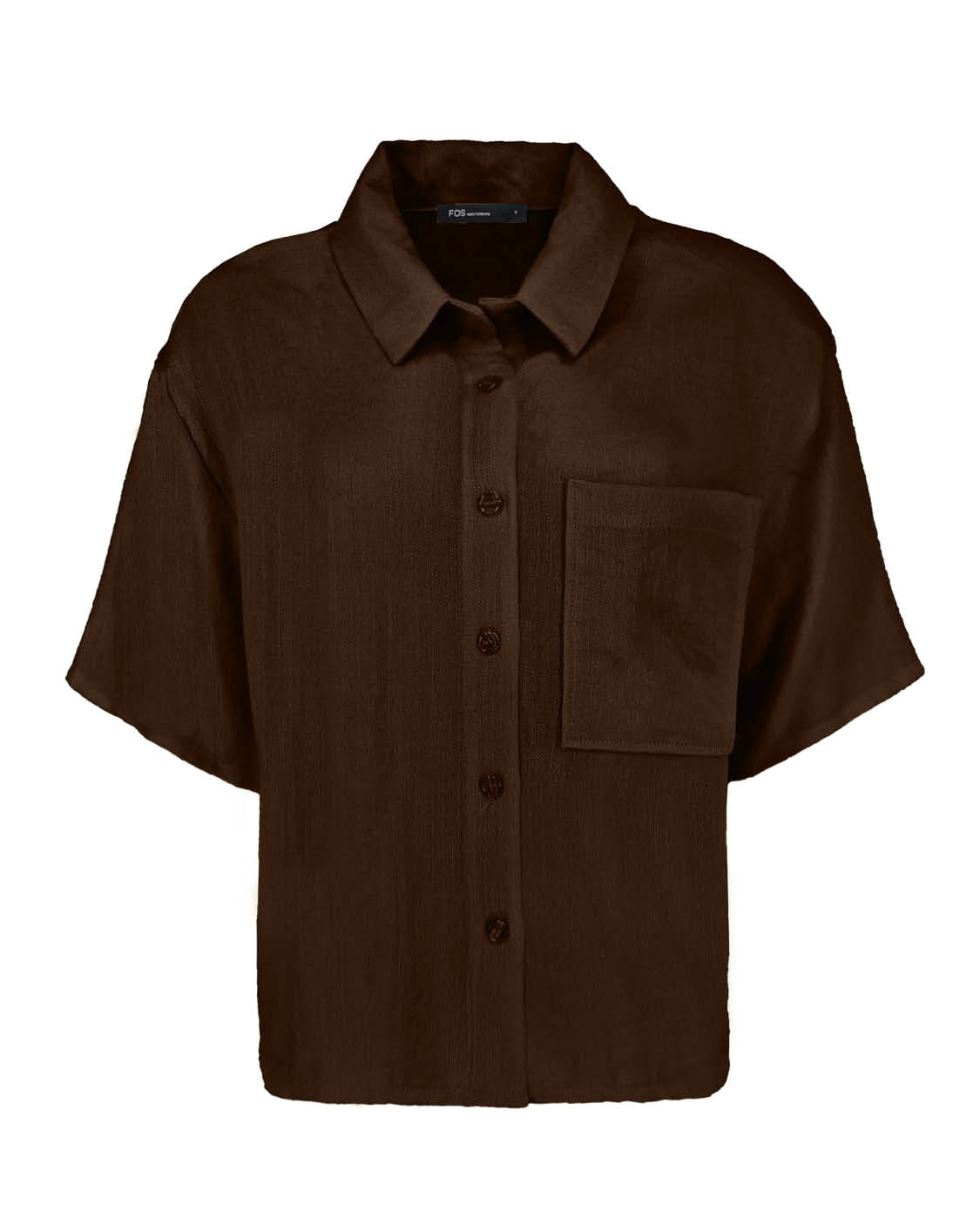 Blouse - Merel Uni | Bruin