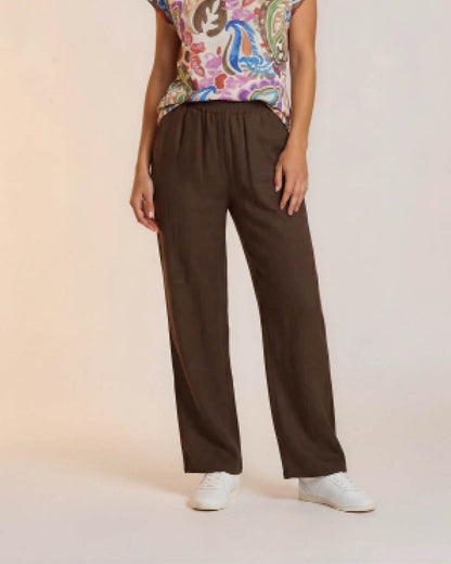 Broek - Fieke Uni | Bruin