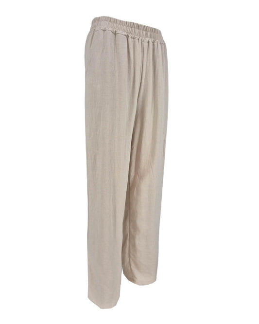 Broek - Fieke Uni | Beige