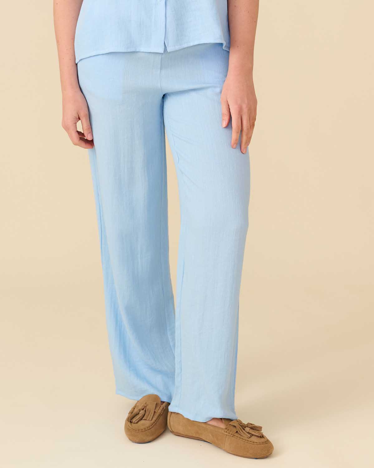 Broek - Fieke Uni | Licht-Blauw