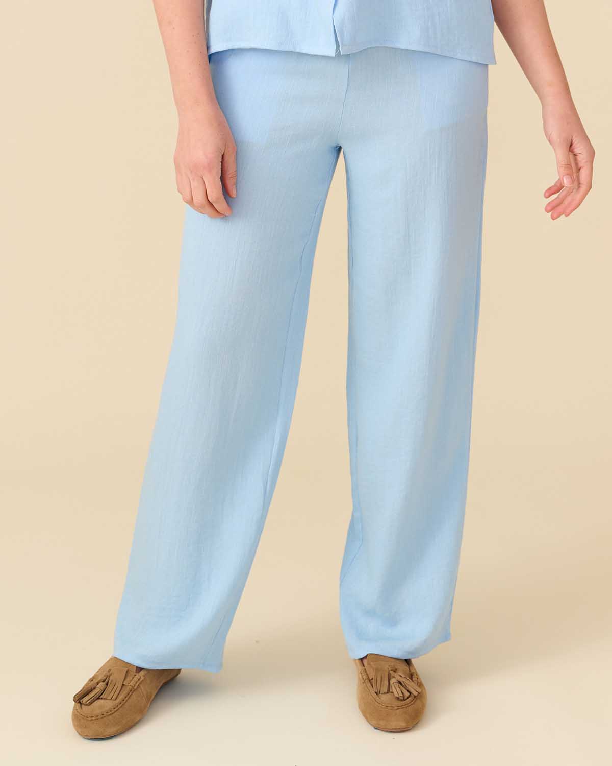 Broek - Fieke Uni | Licht-Blauw