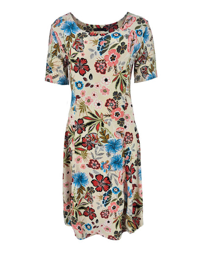 Zomerjurk Aster bloemen EasyTravel kwaliteit