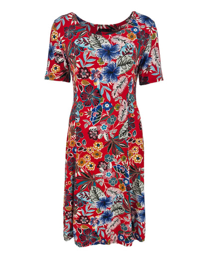 Zomerjurk Aster rood bloemen in Easy Travel