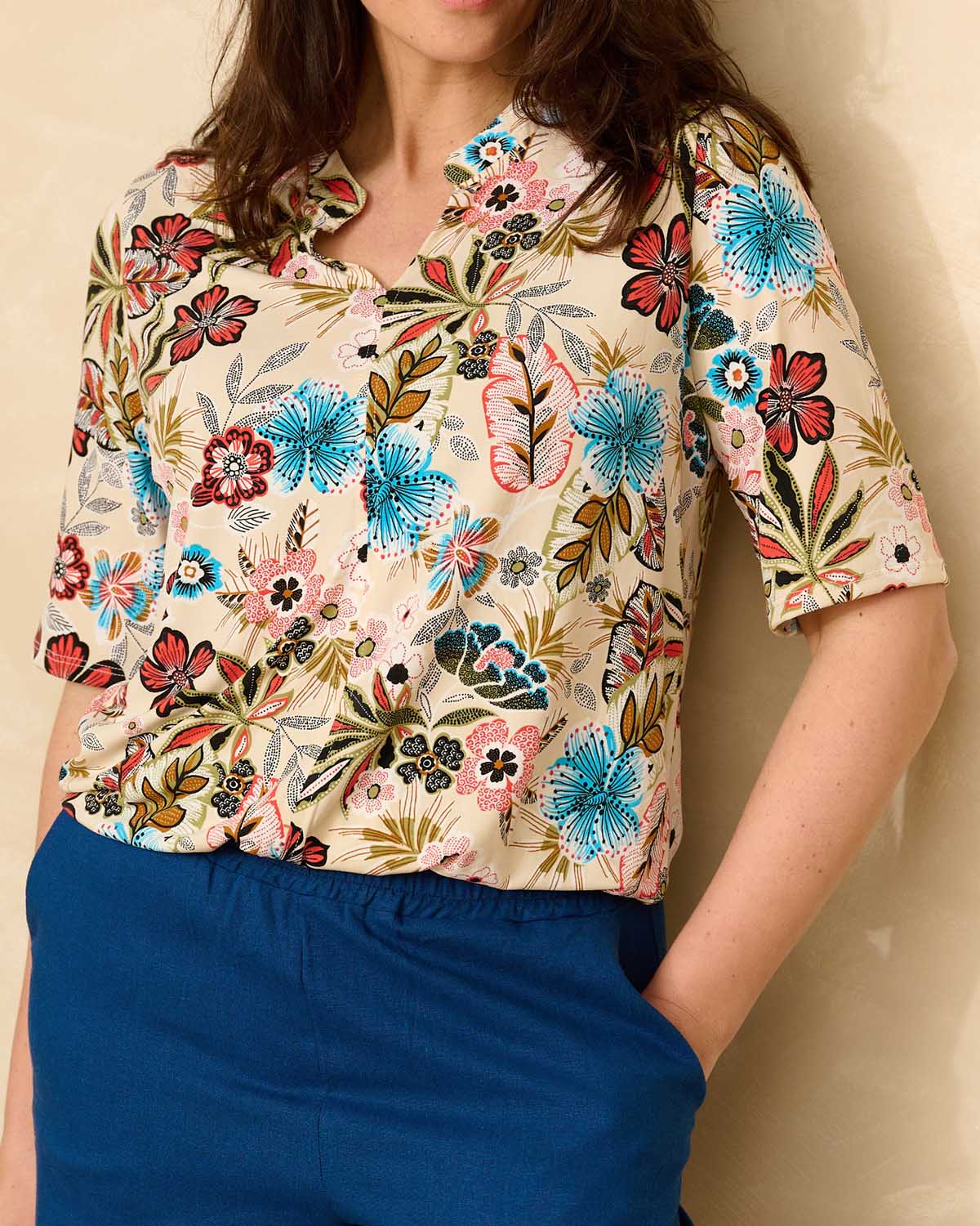 Top - Doortje Tropicana-ET | Beige