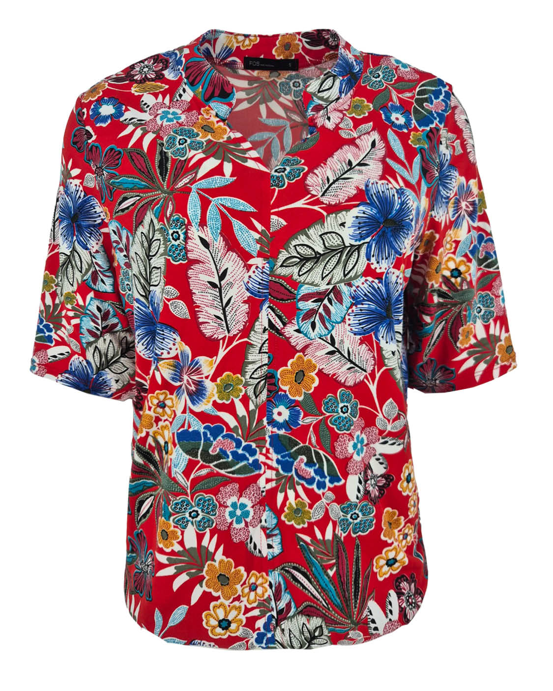 Blouson Doortje rood bloemen Easy Travel