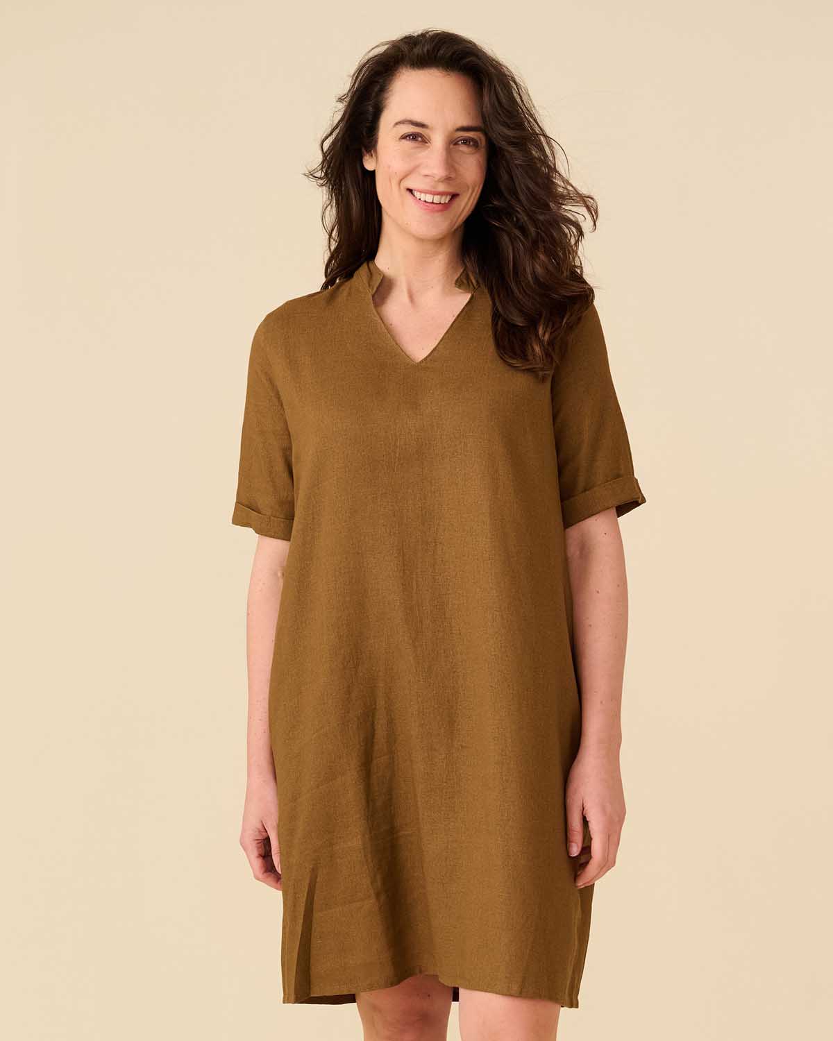 Jurk - Bar Uni | Bruin