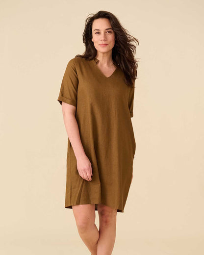 Jurk - Bar Uni | Bruin