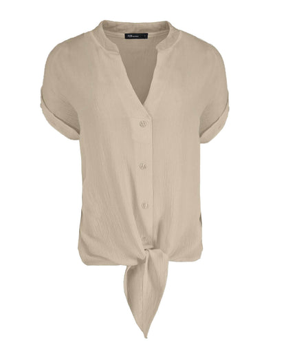 Blouse Fia Strik beige