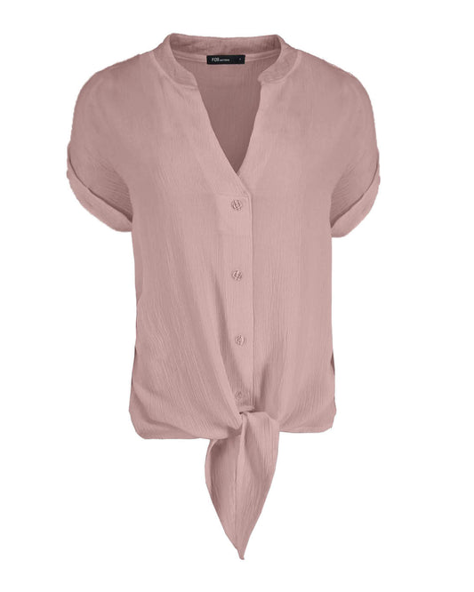 Blouse - Fia Strik Uni | Roze