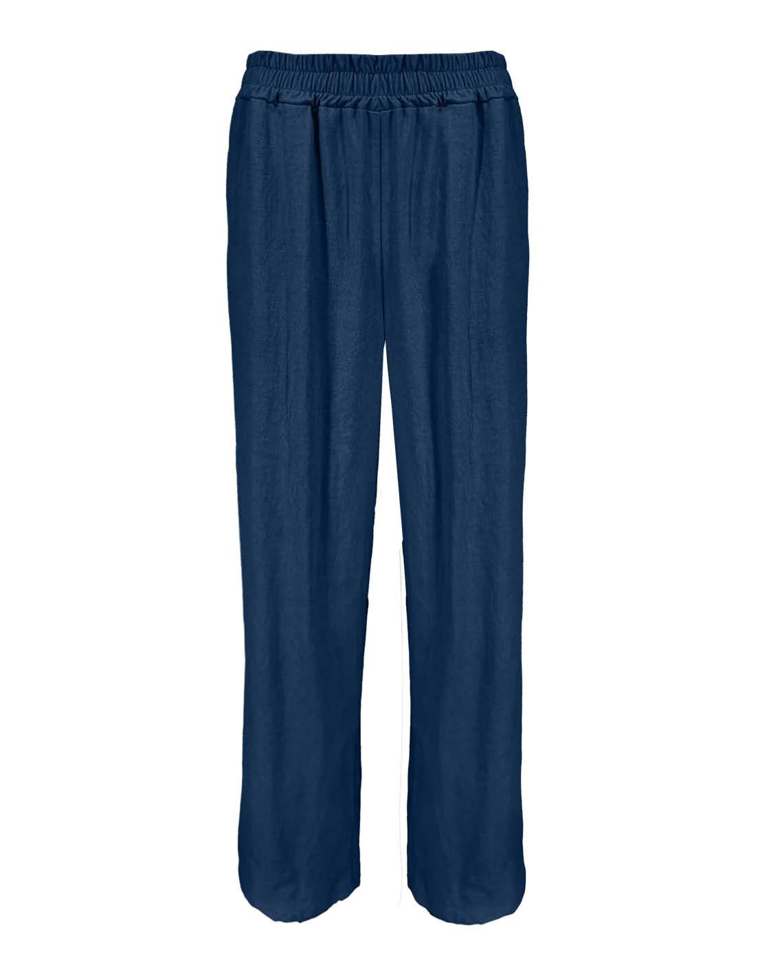 Broek - Fieke Uni Linnen | Inkt Blauw